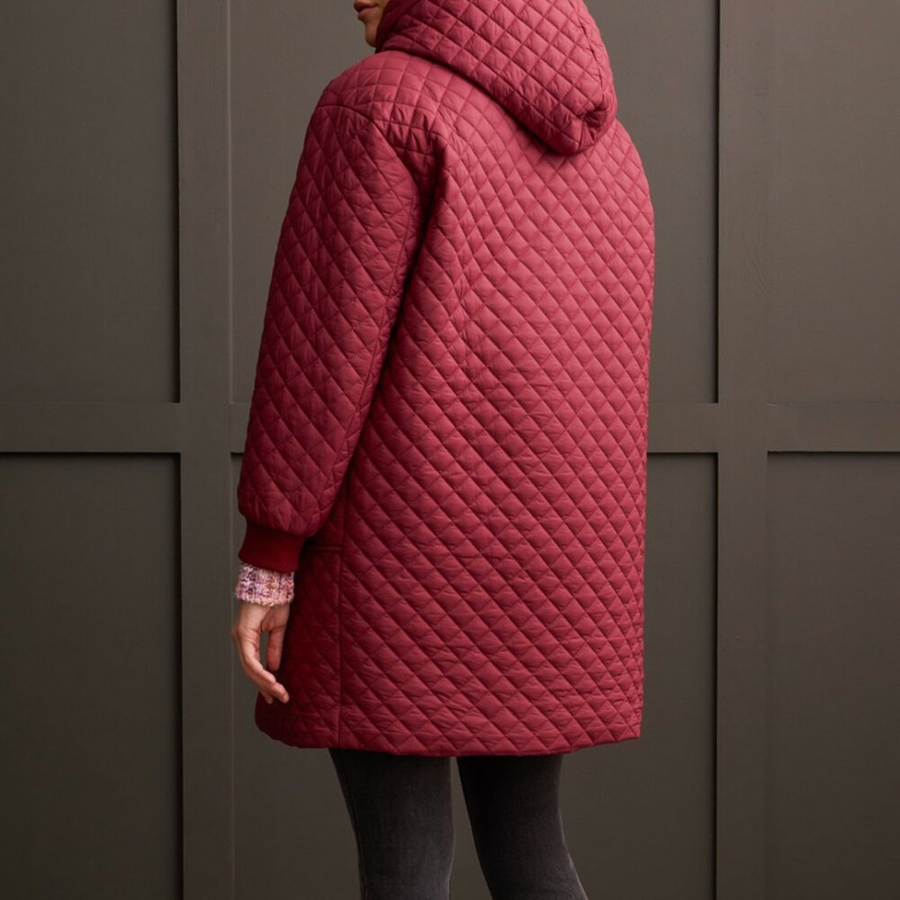 Tribal Quilteed Diamond Coat.